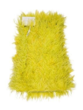 Attico , size 36
Yellow Feather Trim Mini Dress